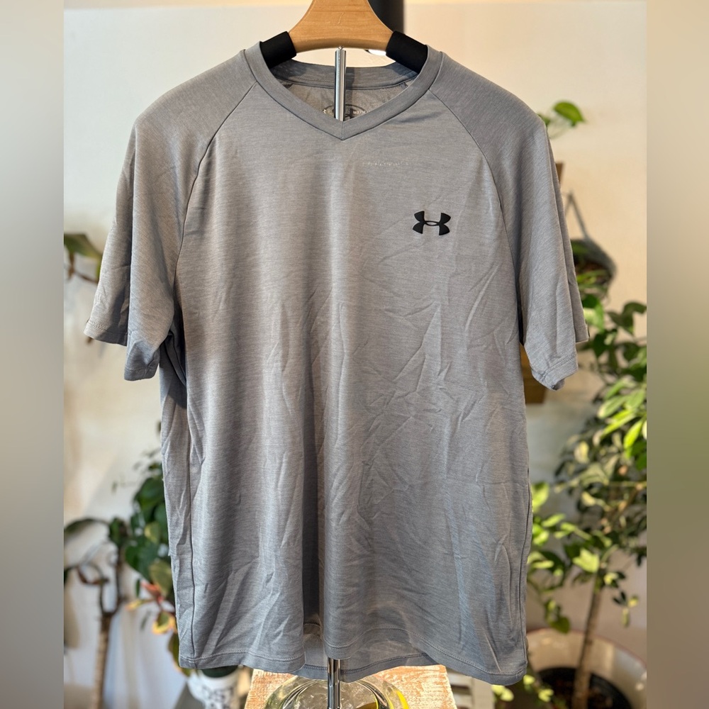 Under Armour Charcoal Tech Tee Medium